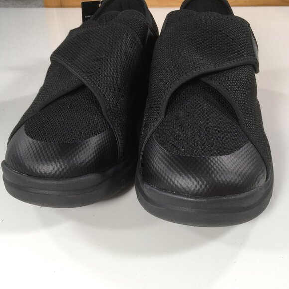 Fitville Marca Strap Diabetic Shoes Mens Size 14 W Wide Black main image 8